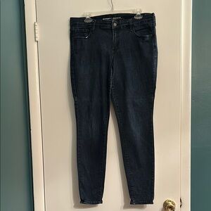 Old Navy Women's Dark Blue Skinny Jeans
